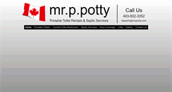 Desktop Screenshot of mrppotty.com