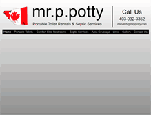 Tablet Screenshot of mrppotty.com